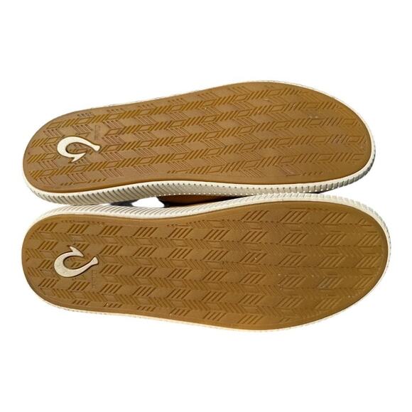 Olukai Mua 'Ili Shearling Slipper Men size 11 - Picture 6 of 6